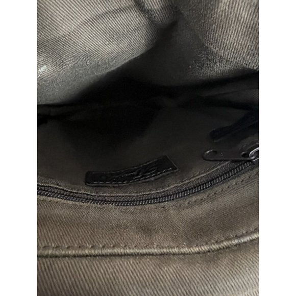 Vintage Fossil Leather Handbag Crossbody Shoulder Purse Brown Small Minimalist - Picture 9 of 10